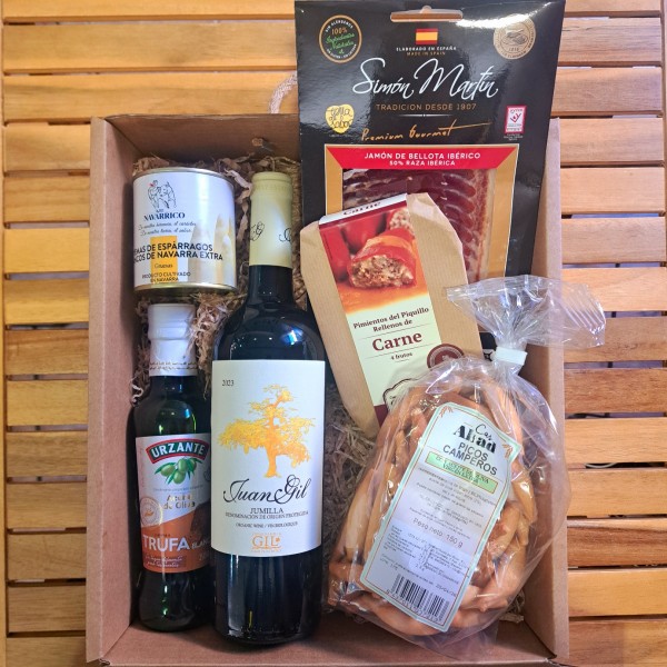 Regalo Gourmet con Vino...